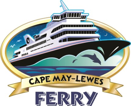 Cape May-Lewes Ferry Logo Sticker