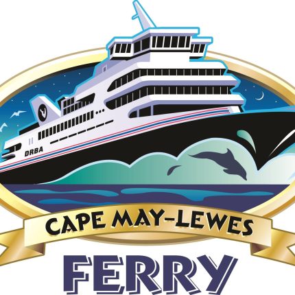 Cape May-Lewes Ferry Logo Sticker