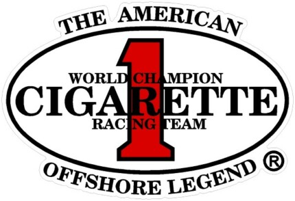 Cigarette Racing Decal Sticker 3