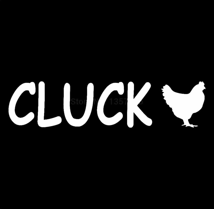 Cluck-Hen-chicken-farmer-sticker-decal