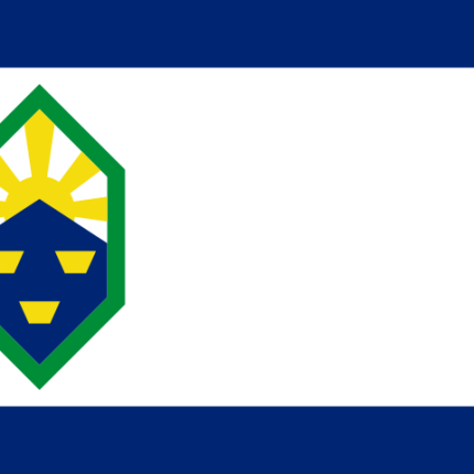 Colorado Colorado Springs City Flag Decal