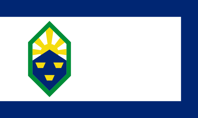 Colorado Colorado Springs City Flag Decal