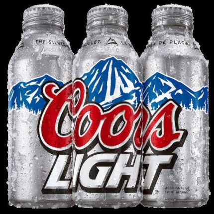 coors light six pack sticker