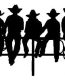 Cowboy Die Cut Decal5