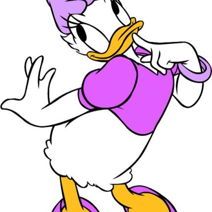 daisy duck fancy sticker