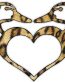 Duck Hunting LOVE Sticker 2 FILLS Skin Leopard