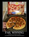 winning fail win cookies pizza