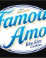 famous amos logo COOKIE LOGO STICKER