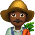 farmer man medium emoji