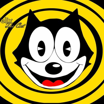 Felix the Cat Digital Diecut Decal Stickers 05