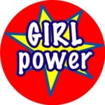 girl power sticker 2