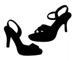 Heels Shoe Decal