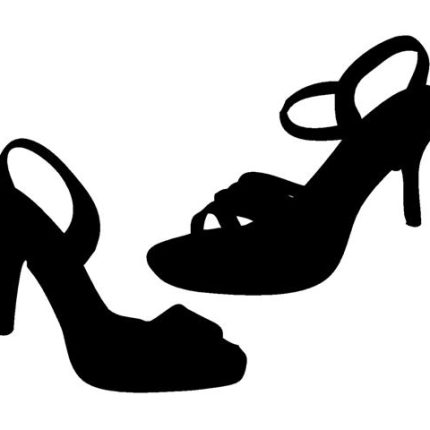 Heels Shoe Decal