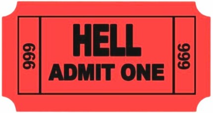 HELL admit one funny sticker