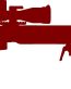 M40A5 rifel die cut gun decal