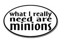 Minions Oval Sticker 1