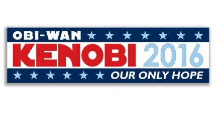 OBI-WAN KENOBI 2016 our only chance