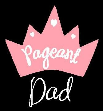 Pageant Dad Die Cut Decal