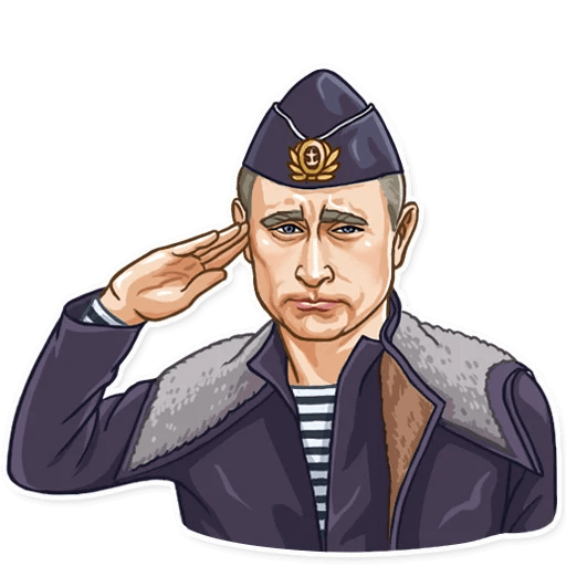 president vladimir putin political sticker 27