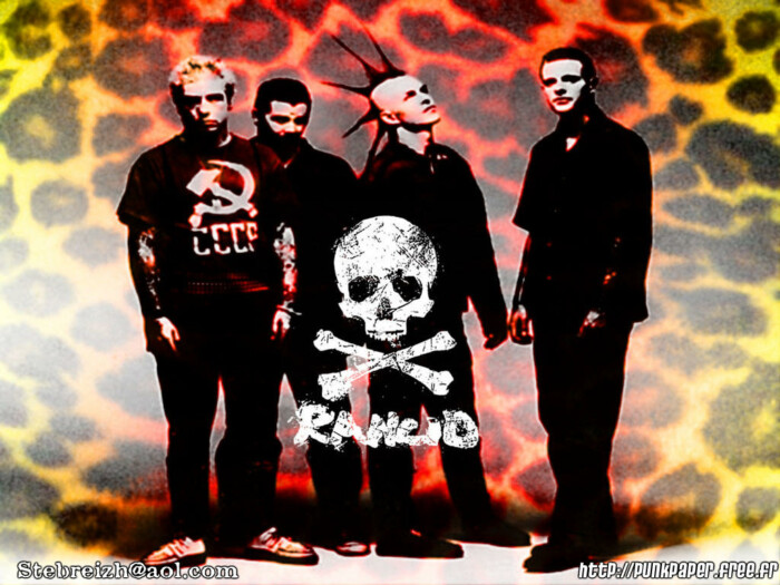 Rancid Color Band Decal