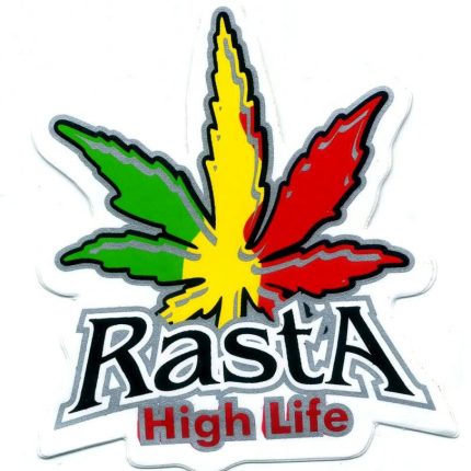 Rasta Reggae Sticker Weed 420 Decal 12