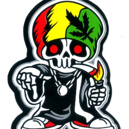 Rasta Reggae Sticker Weed 420 Decal 30