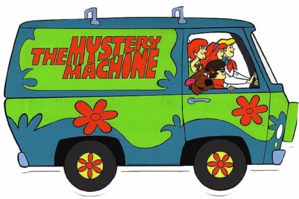 scooby_doo_sticker_graphic Mystery_machine_camper_van_car
