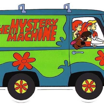 scooby_doo_sticker_graphic Mystery_machine_camper_van_car