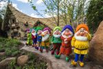 Seven Dwarfs Cottage in theme park sticker