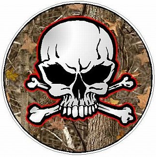 SKULL CIRCULAR FILLS Camo Nature