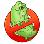 slimer ghost busters funny sticker 10