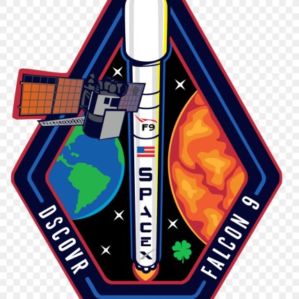 spacex-climate-observatory-falcon-9-spacex-cas-falcon 9 sticker