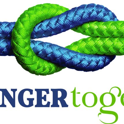 Stronger-Together-Rope bumper sticker