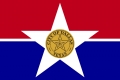 Texas Dallas City Flag Sticker