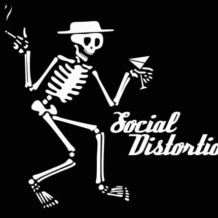 Social Distortion Die Cut Sticker