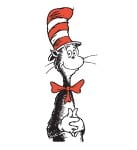 Cat in the Hat Decal Color