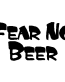 Fear No Beer Decal