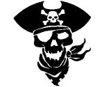 Skull Decal Sticker 14