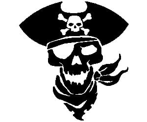 Skull Decal Sticker 14