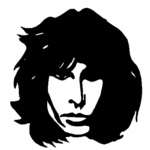 Jim Morrison Vinyl Decal