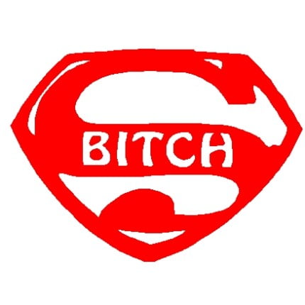 Super Bitch Vinyl Decal - 933