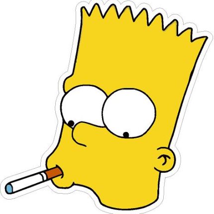 bart-simpson-VAPE sticker