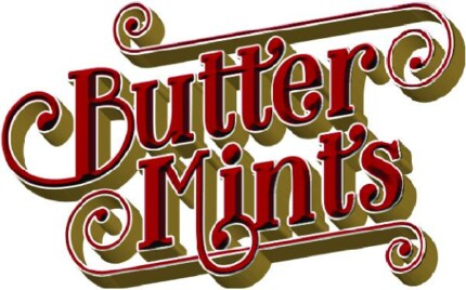 buttermints-CANDY logo STICKER