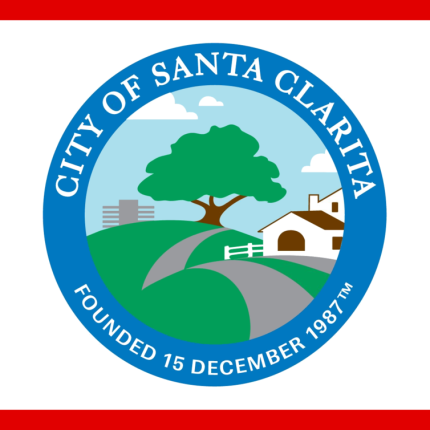 California Santa Clarita City Flag Decal