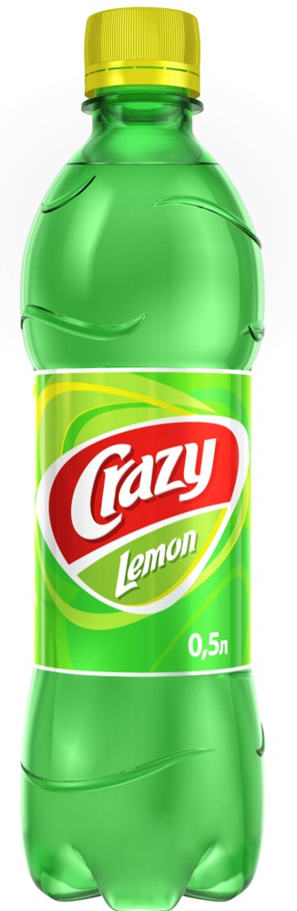 Crazy Lemon Bottle Decal