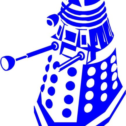 Dr. Who Dalek Doctor Who SciFi  Car Wall Laptop iPad Sticker
