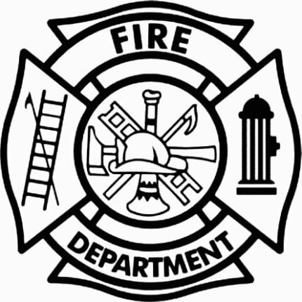Fire Department Decal