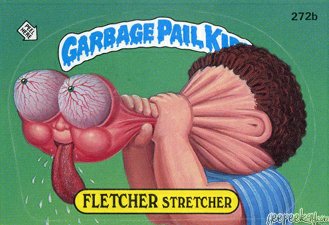 FLETCHER Stretcher Funny Sticker Name Decal