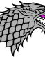 Game of Thrones House of Stark Decal Color