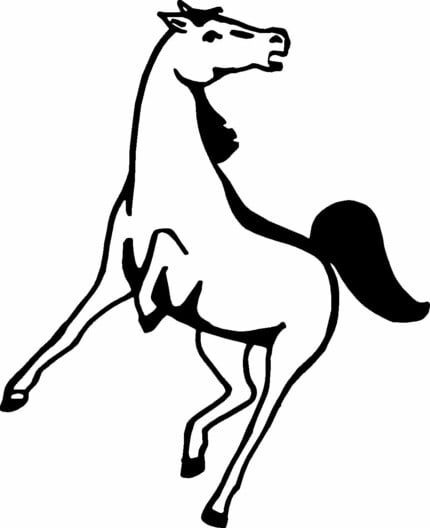 Horses Horse Animal Vinyl Car or WALL Decal Stickers 04